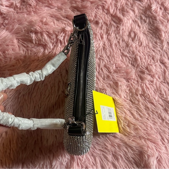 MARC JACOBS The Small Curve Shoulder Bag - Mesh - Silver - Picture 9 of 11